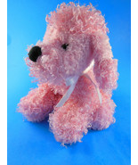 Webkinz Pink Poodle Puppy dog plush  No Code 7&quot; X 9&quot; Adorable - $12.16 CAD