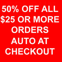 50% OFF ALL $25 OR MORE AUTOMATICALLY AT CHECKOUT MAGICK Cassia4 - $0.00