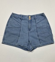 Universal Thread Midi High Rise Denim Shorts Women Size 4/27 (Measure 27x4) - £8.01 GBP