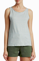 THEORY Womens Tank Top Insar 2 Striped Green Size M I0323522 - £38.94 GBP