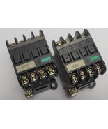 Lot of 2 Fuji Electric SRCa3631-0(4a) Contactors , 13A , 100-110V Coil - $9.77