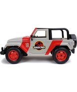 Jada Toys ~ JURASSIC WORLD Jeep Wrangler ~ Remote Controlled Car ~ #32132 - £25.74 GBP