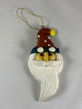 Figural Classic Santa Claus Father Christmas Clay Putty Christmas Ornament - £7.47 GBP