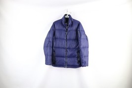 Marmot Womens XL 700 Duck Down Fill Full Zip Winter Puffer Jacket Coat Blue - £77.80 GBP