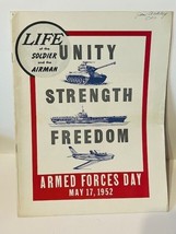Life of the Soldier Magazine WW2 Home Front WWII Airmen Armed Forces Day... - $39.55