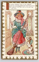 Nursery Rhyme Old Mother Hubbard And Her Poor Dog Postcard X30 - £6.35 GBP