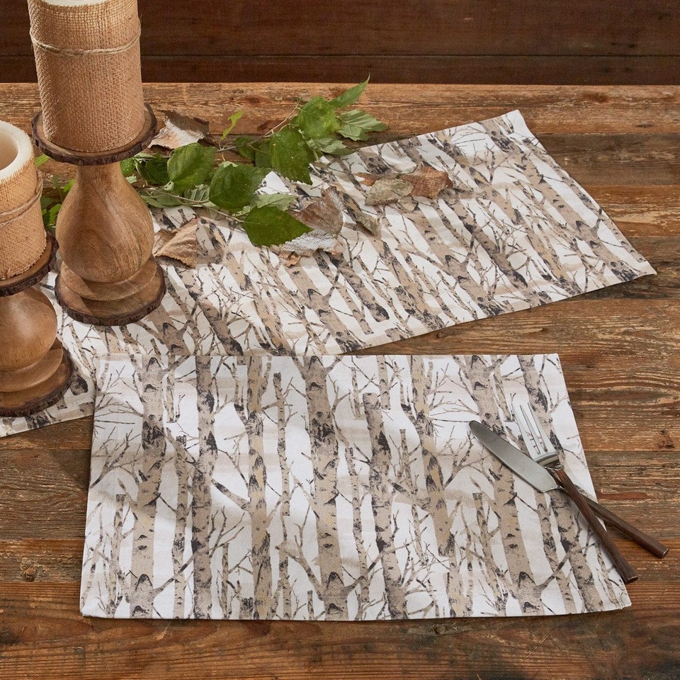 Birch Forest Table Mats - $126.70