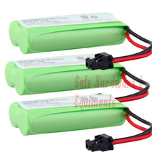 3 Pack Dantona T-T104 Replacement Cordless Battery 2.4V 700maH NIMH (BATT-6010) - £27.82 GBP