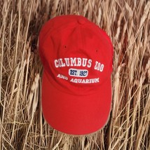 Columbus Zoo and Aquarium Baseball Cap Hat Adjustable Red DMR Classic He... - £6.31 GBP