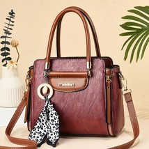 [Women&#39;s Bag With Cabinet] Women&#39;s Bag  Atmosphere Color Contrast All-Match Shou - £31.60 GBP