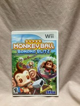 Super Monkey Ball Banana Blitz For Nintendo Wii CIB - £11.85 GBP