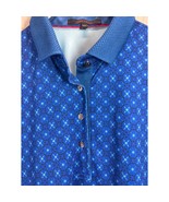Geryson Womens Scarlett Moonheart Polo Shirt Blue Bird Golf Size Medium - €25,89 EUR