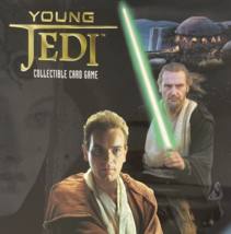 Star Wars Young Jedi Collectible Card Game CCG Promo Poster 2000 Obi Wan... - $15.33