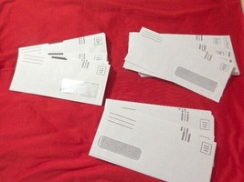 10, 15 White Security Envelopes With Window You Pick - $3.70+