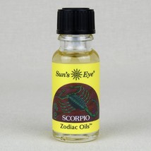 Scorpio, Rose, Sun&#39;s Eye Zodiac Oil, 1/2 Ounce Bottle - £14.10 GBP