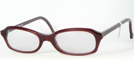 L.A. Eyeworks Minion 317 Garnet Red Eyeglasses Frame Lae Los Angeles 47-14-145mm - £101.98 GBP