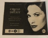 Circle Of Deceit Tv Guide Print Ad Janine Turner Tpa14 - £4.66 GBP
