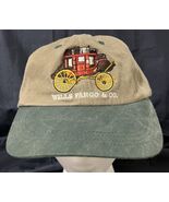 Vintage Wells Fargo Embroidered Stagecoach  Logo Strapback Adjustable Ca... - $401.48 MXN