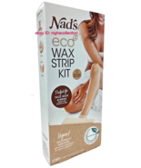 Lot 4 Boxes Nad&#39;s Eco Wax Strip Kit 24CT- Women Body Face &amp; Bikini Waxin... - $555.84 MXN