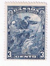 Stamps Canada #208 3c Jacques Cartier Blue MNH Fine - £1.64 GBP