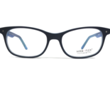 Miraflex Kinder Brille Rahmen ARIAN YX001 Blau Rot Cat Eye 47-16-130 - $69.75