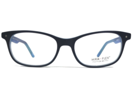 Miraflex Kinder Brille Rahmen ARIAN YX001 Blau Rot Cat Eye 47-16-130 - £55.75 GBP