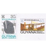 Stamps Guyana 50th Anniversary ILO MLH - £0.72 GBP