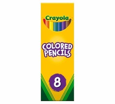 Crayola Colored Pencils, Long, 8 Count - £13.84 GBP