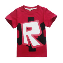 Roblox Theme R Logo Series Red Kids T-shirt - £16.06 GBP