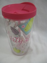 Thirty-One Tervis Tumbler 16-oz Cup Travel with Lid Pink Travel Hot Cold - $17.41