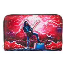 Stranger Things Eddie Munson Tribute Glow Zip Around Wallet - £47.81 GBP