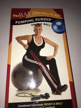 Pumping Rubber On The Ball-Melissa Walker-Fitness VHS Exercise Resist-A-Ball - £29.98 GBP