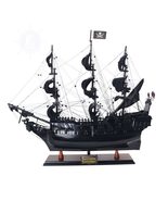 Old Modern Handicrafts Black Pearl Pirate Ship Model Collecitble - Mediu... - $938.23 CAD