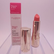 Clarins Joli Rouge Velvet Matte Moisturizing Lipstick 711v PAPAYA - $16.82