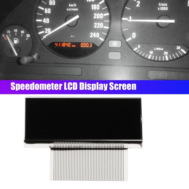 Speedometer LCD Display Replacement Screen For BMW E34 For The Instrument - $45.09