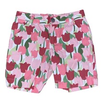 Gymboree Pink Tulip Print Shorts Girls Sz 4 - £4.61 GBP
