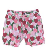 Gymboree Pink Tulip Print Shorts Girls Sz 4 - $109.66 MXN