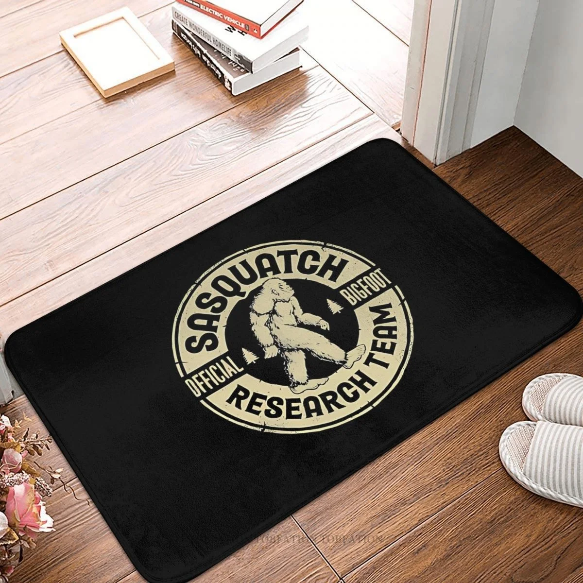 Bigfoot Sasquatch Bathroom Non-Slip Carpet Research Team Vintage Mat Doormat Flo - $15.99