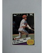 1985 Topps # 6 PETE ROSE Record Breaker - £1.28 GBP