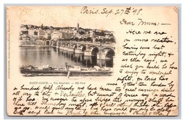 Bridge At Saint Cloud France 1898 Vignette UDB Postcard U25 - $3.91