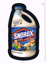 Wacky Packages Series 4 Snorox Bleach Trading Card 3 ANS4 2006 Topps - £1.97 GBP