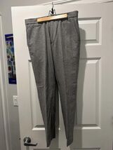 Grayer's Men's 32 x 30 Gray Wool Polyester Pants Trousers - $49.50