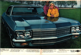 1970 Chevrolet Impala: If the Competition Had Impalas Pretty Blond girl Print Ad - £19.24 GBP