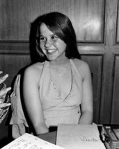 Linda Blair rare at press event for The Exorcist smiling 8x10 inch photo - £7.66 GBP