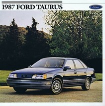 ORIGINAL Vintage 1987 Ford Taurus Sales Brochure Book - £15.56 GBP