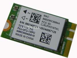 New Toshiba G86C0004GG10 Qualcomm Atheros QCNFA125 NGFF PA5197U-1MPC OEM - $26.99