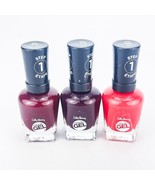 Sally Hansen Miracle Gel Nail 474 479 439 Wine Red Eye Beet Mixed Red Lo... - €13,91 EUR