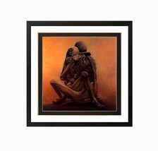 Beksinski Art Print Lovers - £51.91 GBP