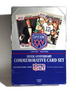 Super Bowl XXV Limited Ed. Pro Set Silver Anniv Commem. Set of (4) 160-Card Sets