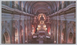 Cathedral Interior Argentina Beautiful Architectural Design Vintage Post... - £14.41 GBP